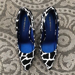 Zebra Print heels